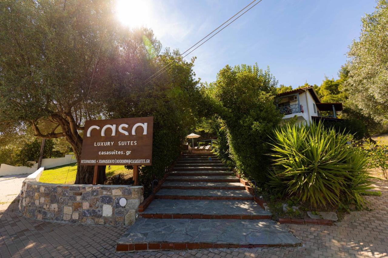 Casa Luxury Suites Paliouri Bagian luar foto